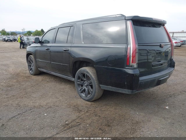 46116743 :رقم المزاد ، 1GYS4JKJ4JR346553 vin ، 2018 Cadillac Escalade Esv Premium Luxury مزاد بيع