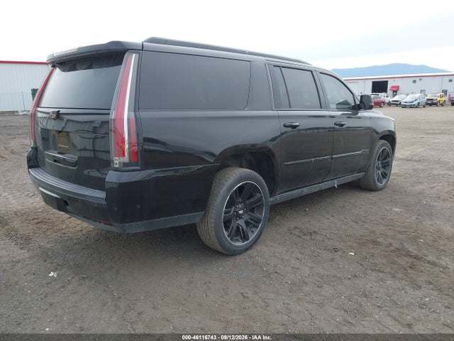 46116743 :رقم المزاد ، 1GYS4JKJ4JR346553 vin ، 2018 Cadillac Escalade Esv Premium Luxury مزاد بيع