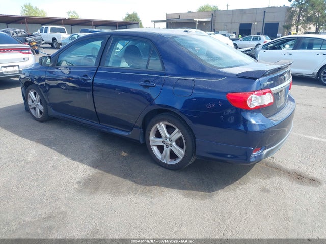2013 Toyota Corolla S მანქანა იყიდება აუქციონზე, vin: 5YFBU4EE6DP095152, აუქციონის ნომერი: 46116787