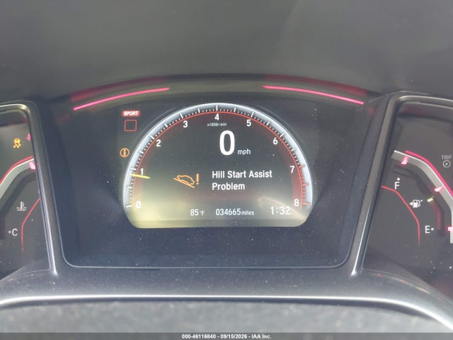 Auction sale of the 2019 Honda Civic Type R Touring, vin: SHHFK8G72KU204789, lot number: 46116840