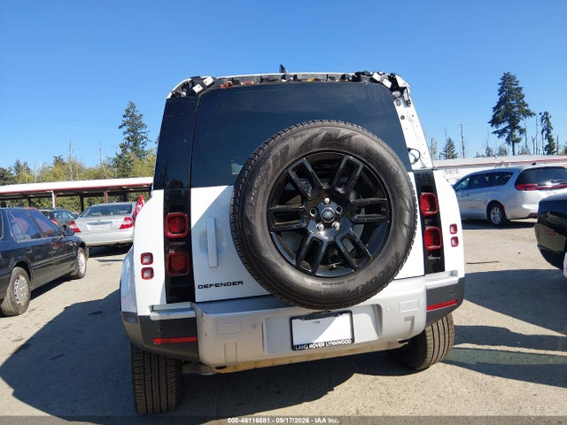 2025 Land Rover Defender 110 P300 მანქანა იყიდება აუქციონზე, vin: SALEJ7EX2S2399270, აუქციონის ნომერი: 46116881