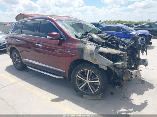2019 Infiniti Qx60 Luxe მანქანა იყიდება აუქციონზე, vin: 5N1DL0MN5KC519749, აუქციონის ნომერი: 46116890