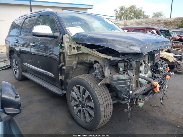 46116914 :رقم المزاد ، 5TDJY5G15LS180702 vin ، 2020 Toyota Sequoia Limited مزاد بيع