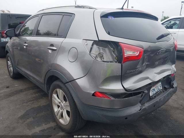 2013 Kia Sportage Lx მანქანა იყიდება აუქციონზე, vin: KNDPB3A28D7487598, აუქციონის ნომერი: 46116924