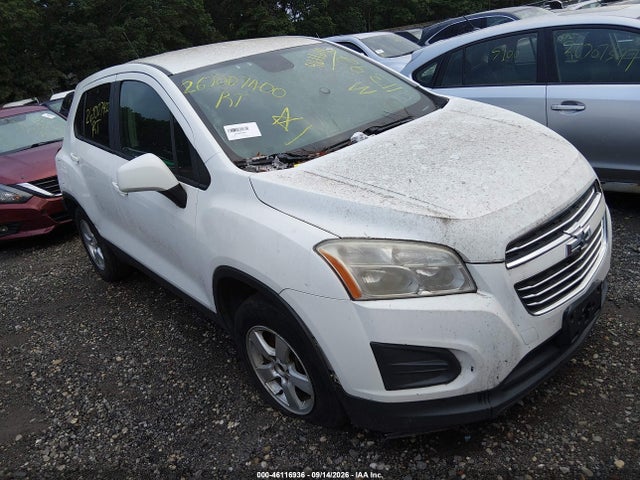 Auction sale of the 2016 Chevrolet Trax 1ls, vin: KL7CJNSB4GB504746, lot number: 46116936