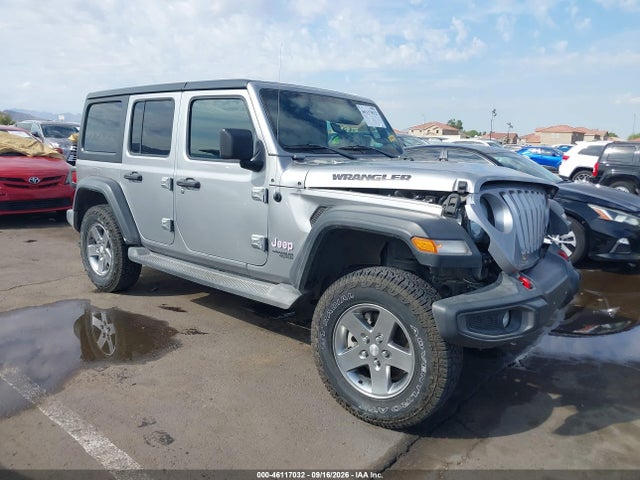 Aukcja sprzedaży 2019 Jeep Wrangler Unlimited Sport S 4x4, vin: 1C4HJXDN2KW588918, numer aukcji: 46117032