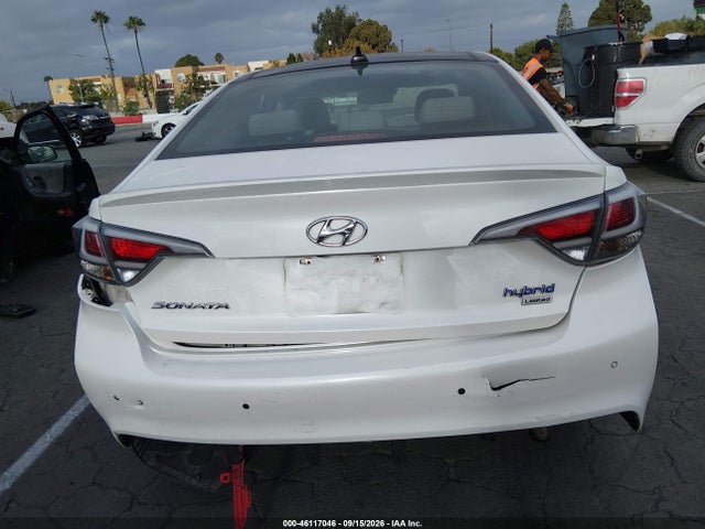 Продажа на аукционе авто 2016 Hyundai Sonata Hybrid Limited, vin: KMHE34L11GA030701, номер лота: 46117046