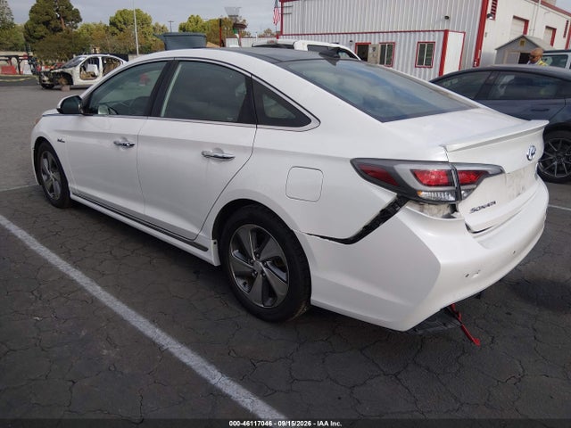 Продажа на аукционе авто 2016 Hyundai Sonata Hybrid Limited, vin: KMHE34L11GA030701, номер лота: 46117046