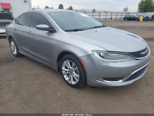 2015 Chrysler 200 Limited მანქანა იყიდება აუქციონზე, vin: 1C3CCCAB7FN681683, აუქციონის ნომერი: 46117055