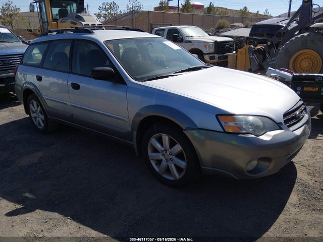 2006 Subaru Outback 2.5i მანქანა იყიდება აუქციონზე, vin: 4S4BP61C367359984, აუქციონის ნომერი: 46117057