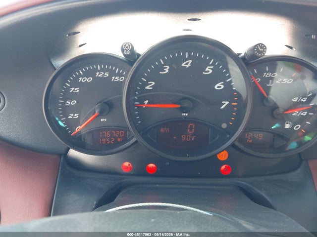 46117063 :رقم المزاد ، WP0CA2989XU624803 vin ، 1999 Porsche Boxster مزاد بيع