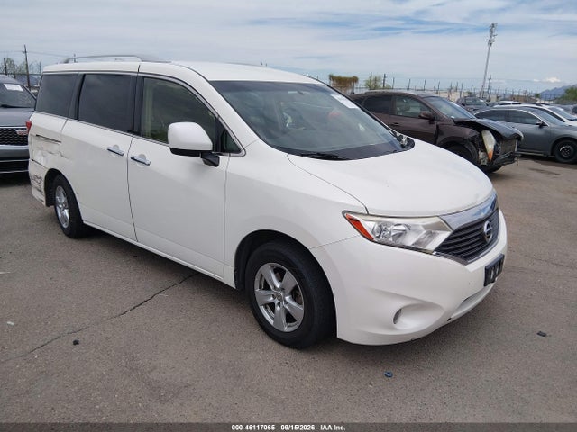Продажа на аукционе авто 2017 Nissan Quest Sv, vin: JN8AE2KP0H9170186, номер лота: 46117065