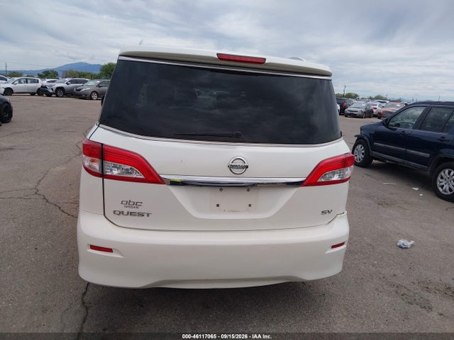 Продажа на аукционе авто 2017 Nissan Quest Sv, vin: JN8AE2KP0H9170186, номер лота: 46117065