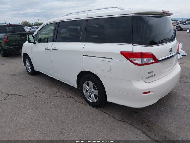 Продажа на аукционе авто 2017 Nissan Quest Sv, vin: JN8AE2KP0H9170186, номер лота: 46117065