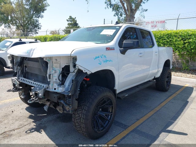 Aukcja sprzedaży 2022 Chevrolet Silverado 1500 4wd  Short Bed Rst, vin: 3GCUDEEDXNG615155, numer aukcji: 46117068