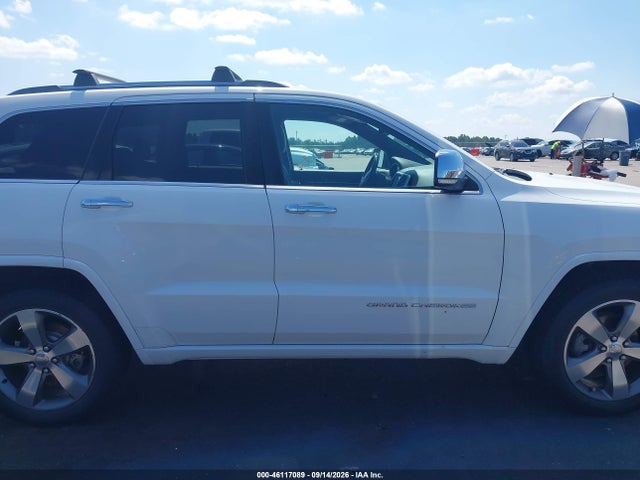 Продажа на аукционе авто 2014 Jeep Grand Cherokee Overland, vin: 1C4RJFCG3EC119070, номер лота: 46117089
