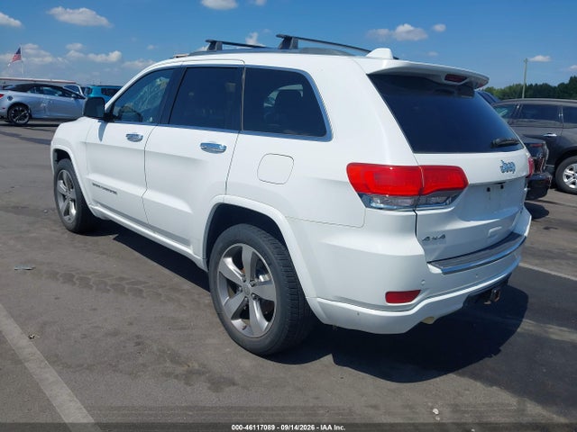 Продажа на аукционе авто 2014 Jeep Grand Cherokee Overland, vin: 1C4RJFCG3EC119070, номер лота: 46117089