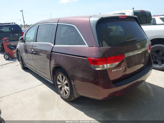 46117112 :رقم المزاد ، 5FNRL5H47EB136184 vin ، 2014 Honda Odyssey Ex مزاد بيع