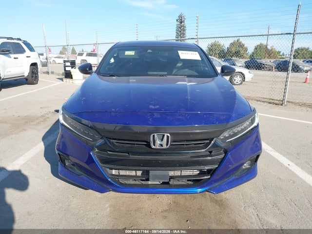 2021 Honda Accord Sport 2.0t მანქანა იყიდება აუქციონზე, vin: 1HGCV2F33MA014925, აუქციონის ნომერი: 46117164
