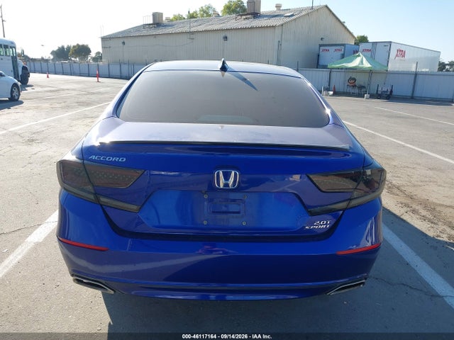 2021 Honda Accord Sport 2.0t მანქანა იყიდება აუქციონზე, vin: 1HGCV2F33MA014925, აუქციონის ნომერი: 46117164