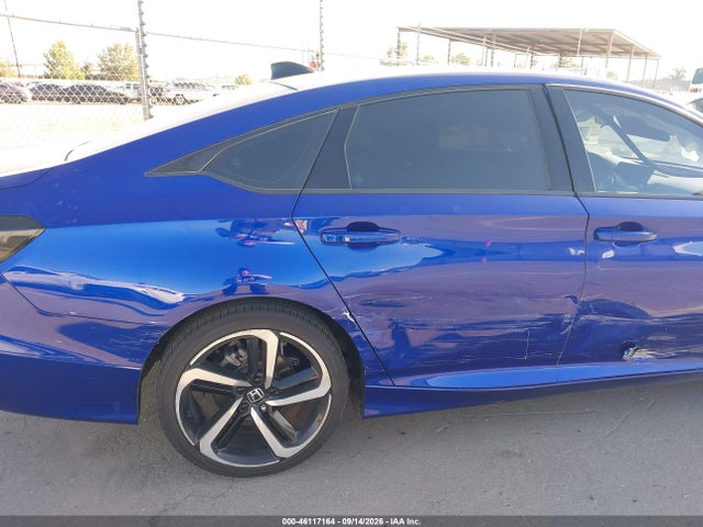 2021 Honda Accord Sport 2.0t მანქანა იყიდება აუქციონზე, vin: 1HGCV2F33MA014925, აუქციონის ნომერი: 46117164