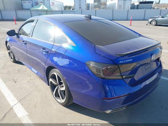 2021 Honda Accord Sport 2.0t მანქანა იყიდება აუქციონზე, vin: 1HGCV2F33MA014925, აუქციონის ნომერი: 46117164