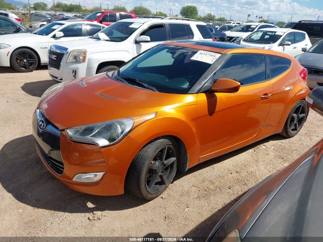 Продаж на аукціоні авто 2013 Hyundai Veloster Base W/black, vin: KMHTC6AD5DU102414, номер лоту: 46117181