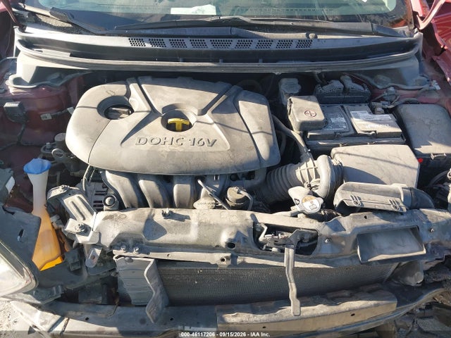 Aukcja sprzedaży 2014 Hyundai Elantra Se, vin: 5NPDH4AE8EH539343, numer aukcji: 46117206