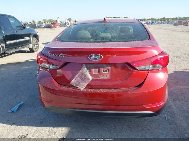 Aukcja sprzedaży 2014 Hyundai Elantra Se, vin: 5NPDH4AE8EH539343, numer aukcji: 46117206