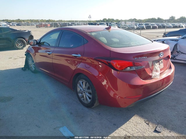 Aukcja sprzedaży 2014 Hyundai Elantra Se, vin: 5NPDH4AE8EH539343, numer aukcji: 46117206