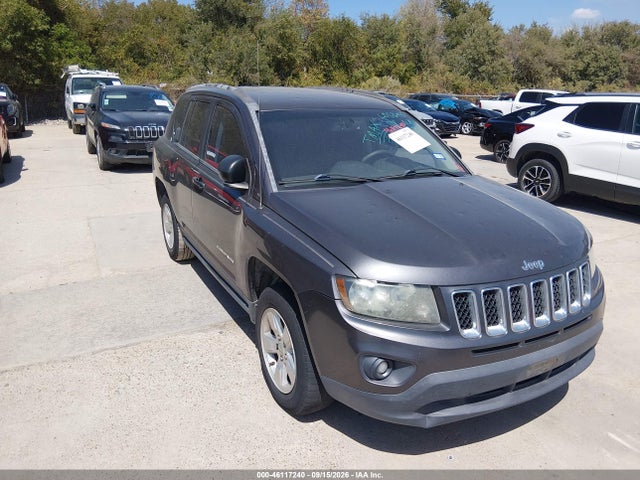 Продажа на аукционе авто 2016 Jeep Compass Sport, vin: 1C4NJCBB6GD576455, номер лота: 46117240