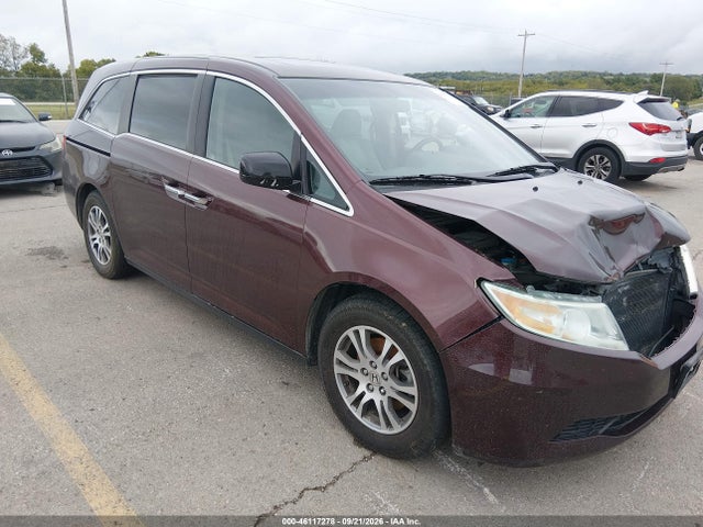46117278 :رقم المزاد ، 5FNRL5H60CB028097 vin ، 2012 Honda Odyssey Ex-l مزاد بيع