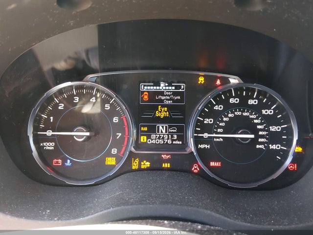 Aukcja sprzedaży 2018 Subaru Forester 2.5i Touring, vin: JF2SJAWCXJH585526, numer aukcji: 46117308
