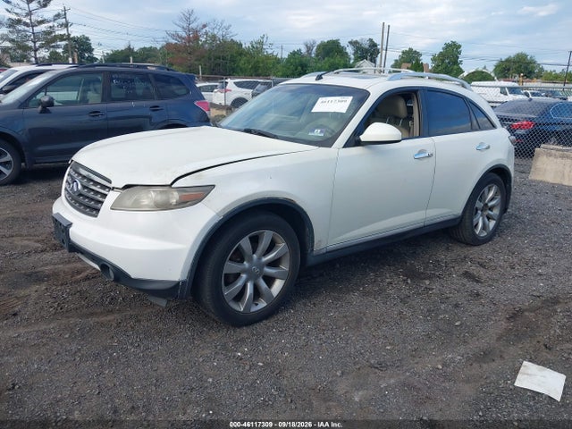 Aukcja sprzedaży 2008 Infiniti Fx35, vin: JNRAS08W38X204625, numer aukcji: 46117309
