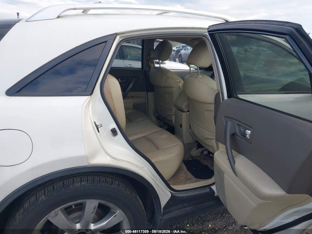 Aukcja sprzedaży 2008 Infiniti Fx35, vin: JNRAS08W38X204625, numer aukcji: 46117309