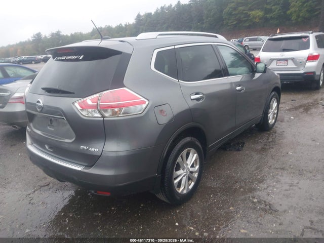 2015 Nissan Rogue Sv მანქანა იყიდება აუქციონზე, vin: KNMAT2MV8FP578912, აუქციონის ნომერი: 46117310
