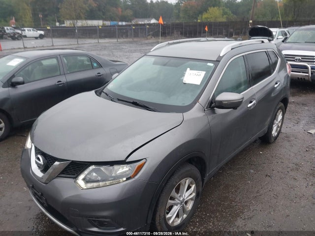 2015 Nissan Rogue Sv მანქანა იყიდება აუქციონზე, vin: KNMAT2MV8FP578912, აუქციონის ნომერი: 46117310