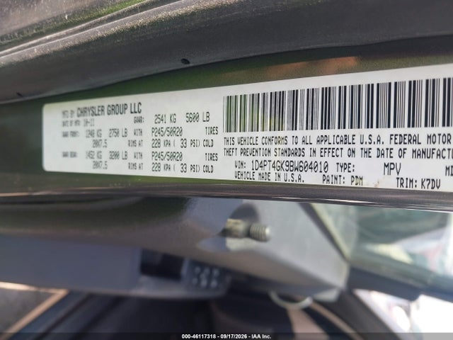Продаж на аукціоні авто 2011 Dodge Nitro Heat, vin: 1D4PT4GK9BW604010, номер лоту: 46117318