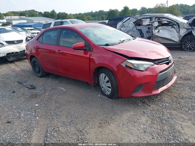Продажа на аукционе авто 2015 Toyota Corolla Le, vin: 2T1BURHE9FC414457, номер лота: 46117322