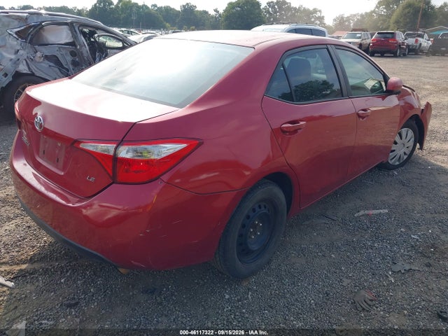 Продажа на аукционе авто 2015 Toyota Corolla Le, vin: 2T1BURHE9FC414457, номер лота: 46117322