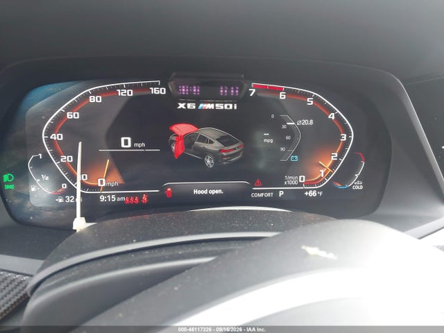 Продаж на аукціоні авто 2021 Bmw X6 M50i, vin: 5UXCY8C09M9F72879, номер лоту: 46117326