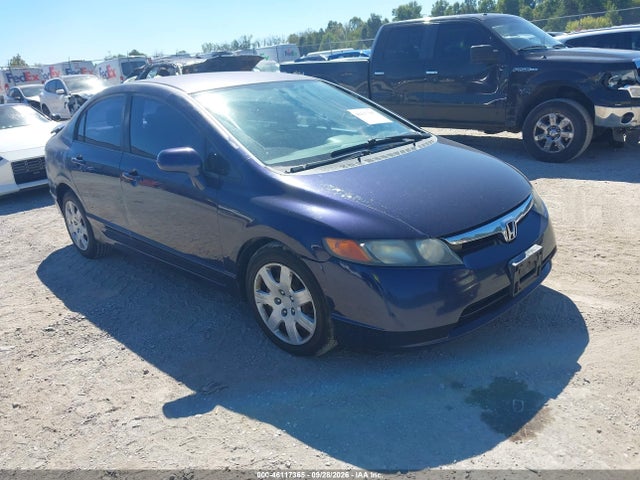 46117365 :رقم المزاد ، 2HGFA16578H523394 vin ، 2008 Honda Civic Lx مزاد بيع