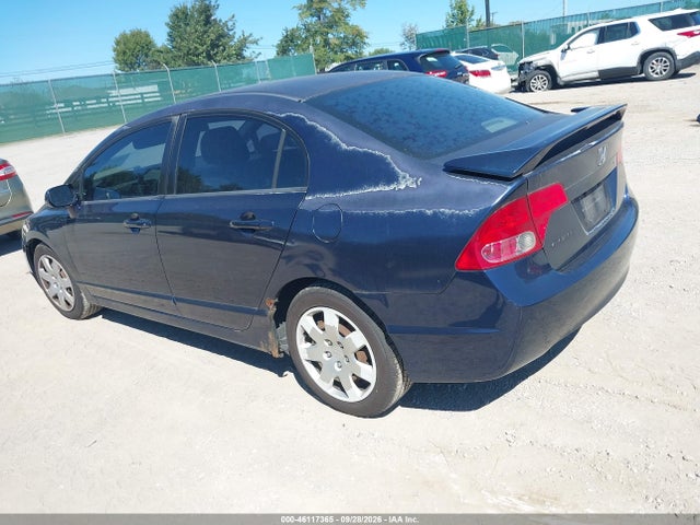 2008 Honda Civic Lx მანქანა იყიდება აუქციონზე, vin: 2HGFA16578H523394, აუქციონის ნომერი: 46117365