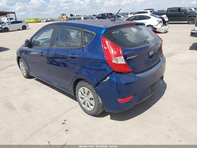 46117370 :رقم المزاد ، KMHCT5AE0GU284711 vin ، 2016 Hyundai Accent Se مزاد بيع