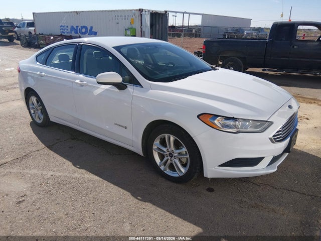 Продаж на аукціоні авто 2018 Ford Fusion Hybrid S, vin: 3FA6P0UU8JR278994, номер лоту: 46117391