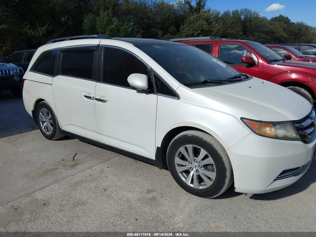 2014 Honda Odyssey Ex-l მანქანა იყიდება აუქციონზე, vin: 5FNRL5H61EB033733, აუქციონის ნომერი: 46117416