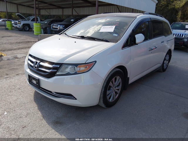 2014 Honda Odyssey Ex-l მანქანა იყიდება აუქციონზე, vin: 5FNRL5H61EB033733, აუქციონის ნომერი: 46117416