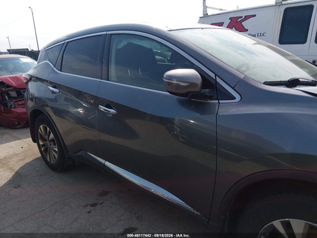 2015 Nissan Murano S მანქანა იყიდება აუქციონზე, vin: 5N1AZ2MH9FN256005, აუქციონის ნომერი: 46117442