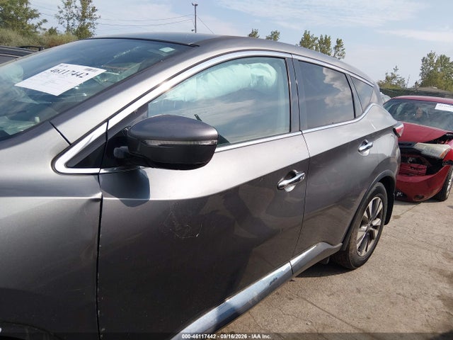 2015 Nissan Murano S მანქანა იყიდება აუქციონზე, vin: 5N1AZ2MH9FN256005, აუქციონის ნომერი: 46117442