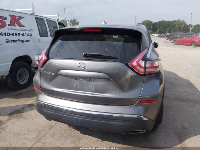 2015 Nissan Murano S მანქანა იყიდება აუქციონზე, vin: 5N1AZ2MH9FN256005, აუქციონის ნომერი: 46117442